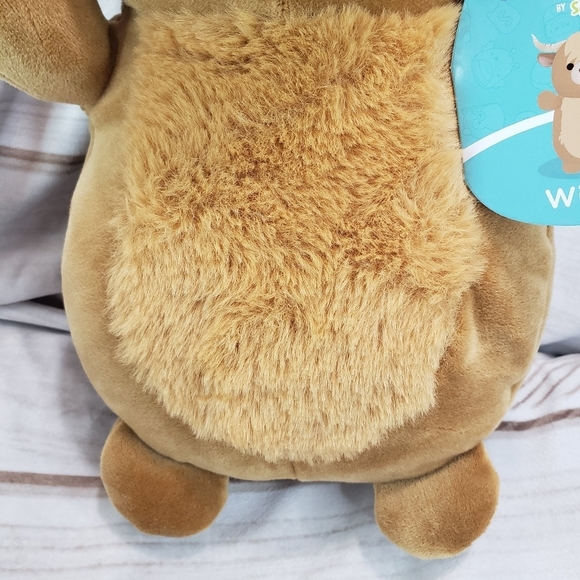 Squishmallows Wilfred Longhorn Cow HugMees Plush Stuffed Toy Hug Me 10 Inch 2022 - Picture 3 of 12